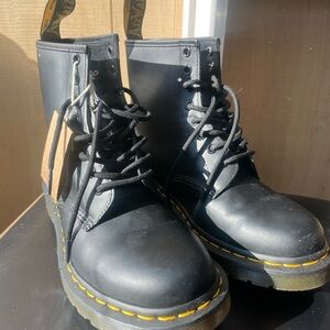 Doc Martens with Yellow Accents